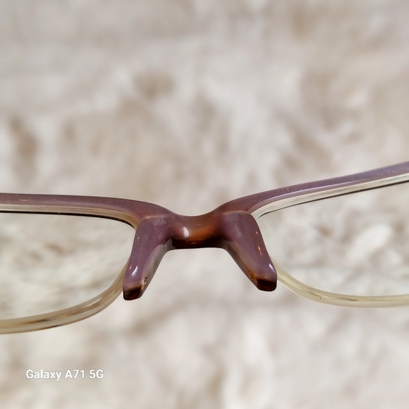 Kate Spade Frame Effie 0DV5 Light Tortoise on Lavender Half Rim Italy  5… - Picture 8 of 11